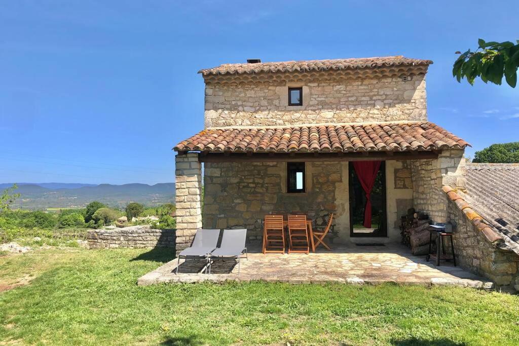Gite Du Mas Champetre Saint-Privat-de-Champclos Bagian luar foto